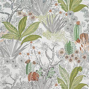 Floral Peel and Stick Wallpaper 393.7"x17.7" Self Adhesive Wall Paper